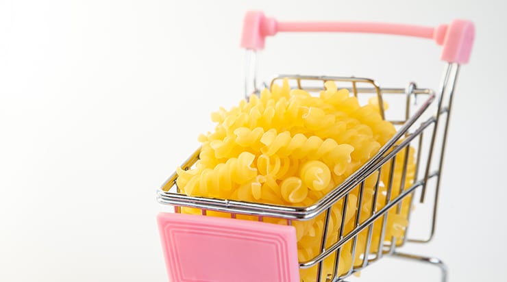 Osservatorio dei consumi online: la pasta